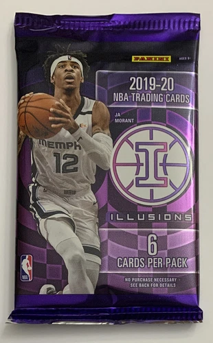 2019-20 Panini Illusions NBA Basketball Mega Box Single 6 Card Pack Sealed New!