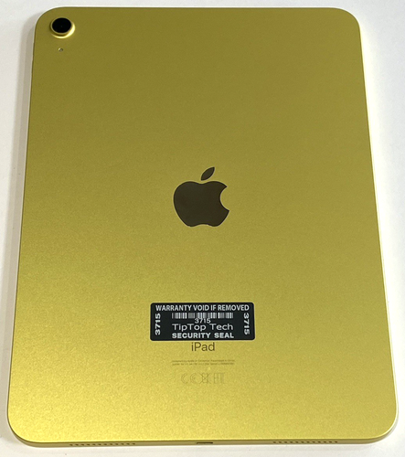 Apple iPad 10th Gen. 256GB Yellow WiFi - 3 Months Warranty - Great Value - M0837 - Afbeelding 8 van 20