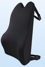 Dreamer Car Seat Cushion Lumbar Support Pillow for Car   Memory Foam