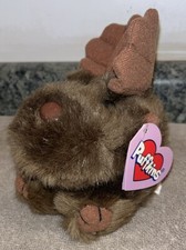 Vtg Puffkins Gus the Moose Beanbag Plush Swibco 1997 - 5