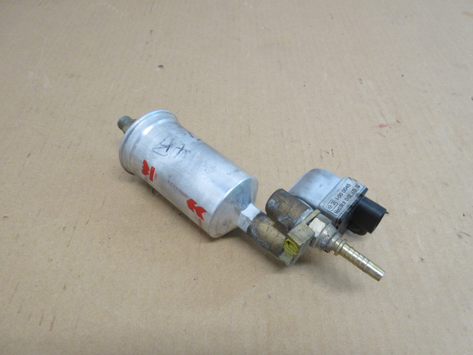 04 Lamborghini Murcielago #1025 Fuel Gas Filter Solenoid Valve