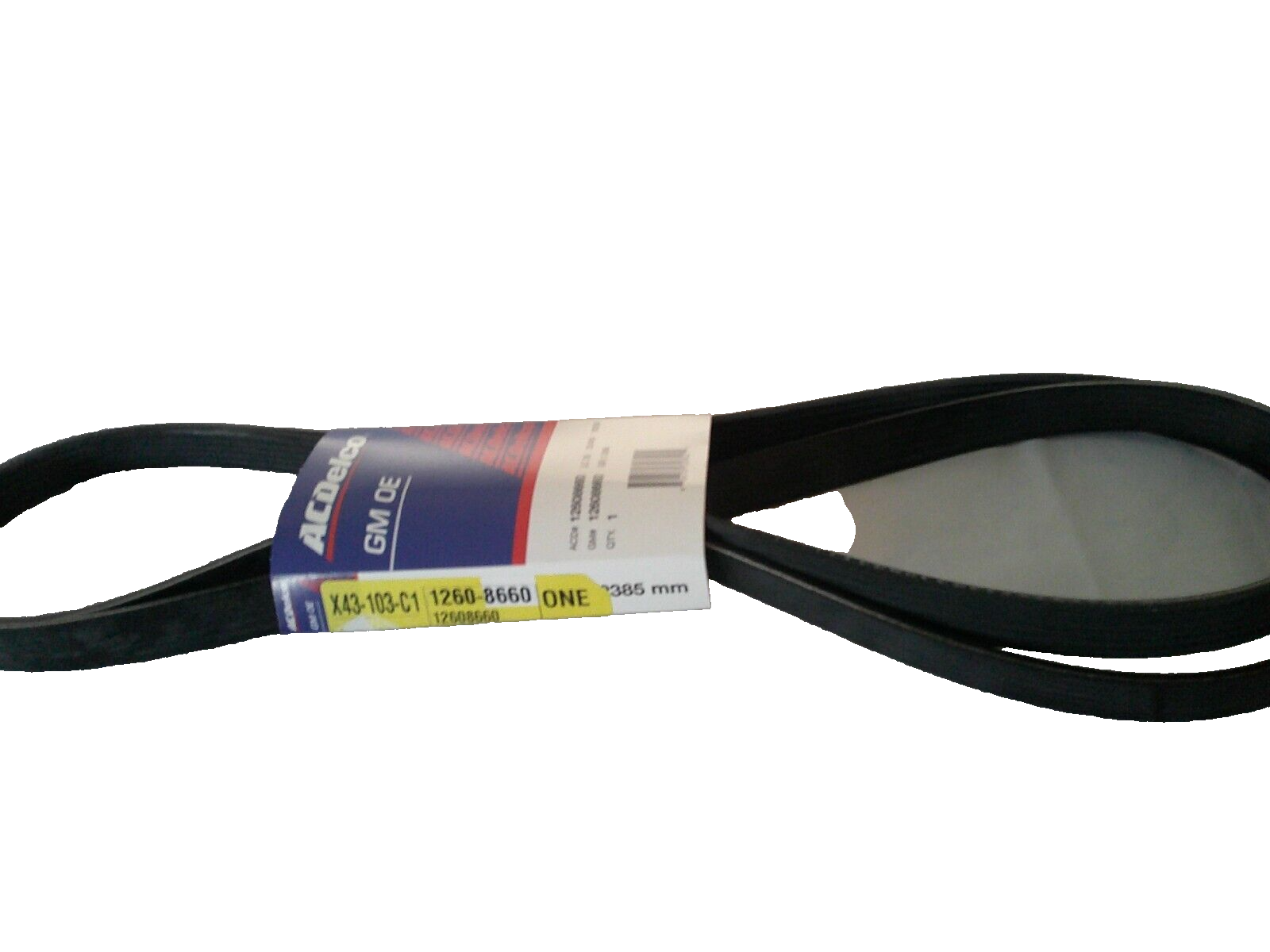 Serpentine Belt ACDelco GM Original Equipment 12608660 for sale  