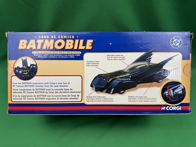 DIE CAST Corgi BATMOBILE 2000 DC Comics 1:18 scale - BLUE VARIANT