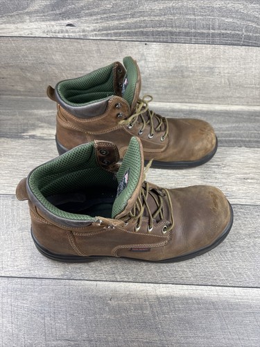 Red Wing 2235 King Toe 6” Safety Toe Work Boots Waxed Nubuck Leather 13 - Picture 4 of 11