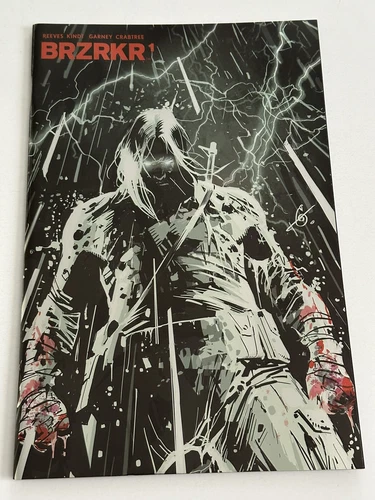 BRZRKR #1 Second Print Foil Variant 2021 BOOM STUDIOS!
