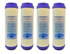 10" GAC Filter Cartridges Drop-In for Reverse Osmosis Filter Housings (4 pack)