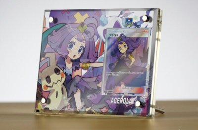 Pokmon PTCG Japanese version  Acerola Exclusive Acrylica Brick Card  Display | eBay