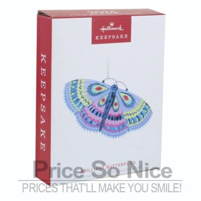 Hallmark Keepsake 2024 Ornament - Brilliant Butterflies - 8th in the Series