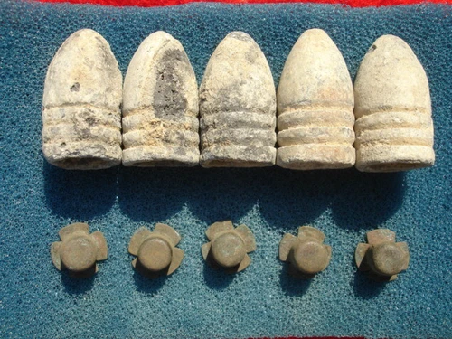 Sea Recovery 5 Civil War 3-Ring Bullets With P-Caps Minho