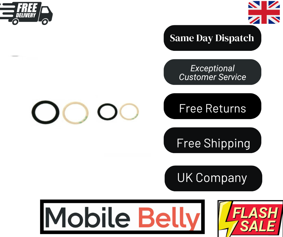 For Camera Glass Lens Rear Camera Lens 5pcsSET For Samsung Galaxy A73 5G A736-UK