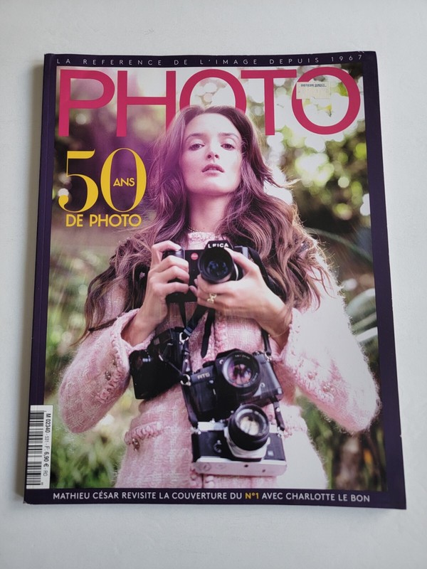 French Photo Magazine No 531, 2017 – 50th Anniv (Alt Cover), Charlotte Le Bon
