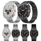 For Samsung Galaxy Watch Ultra 2 1 47mm Magnetic Stainless Steel Bracelet Band