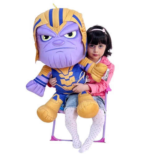 Peluche Gigante Hulk Spiderman Thanos 70cm Marvel Avengers Alta Qualità Velluto - Imagen 6 de 7