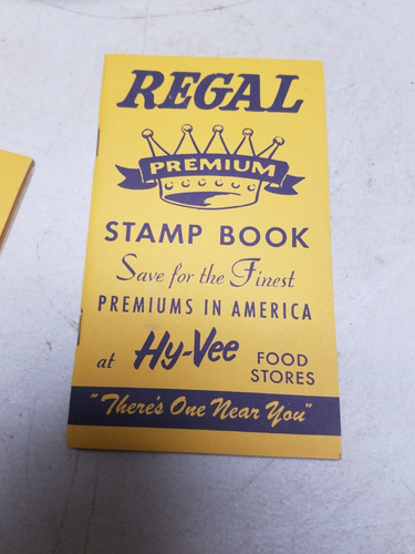 Regal Premium Stamp Book Hy-Vee Food Stores (M) | eBay