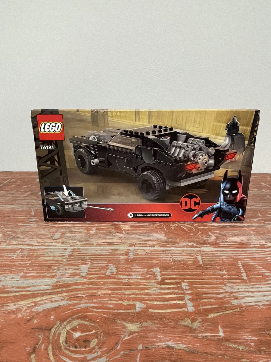 The Batman Batmobile: The Penguin Chase Lego Set 76181 DC 2022 Toy Car  Model