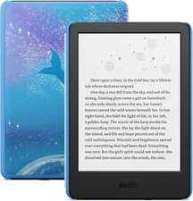 🔥 KINDLE KIDS 16GB WIFI 6" E-Reader Wifi [Ad-Free] Ocean/Space Whale+2-Year War