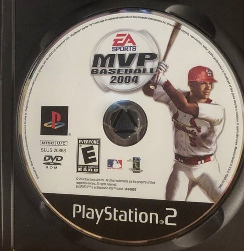 PS2 MVP BÉISBOL 2004 DISCO EXCELENTE ESTADO SIN USAR MANUAL ENVÍO GRATUITO - Imagen 2 de 2