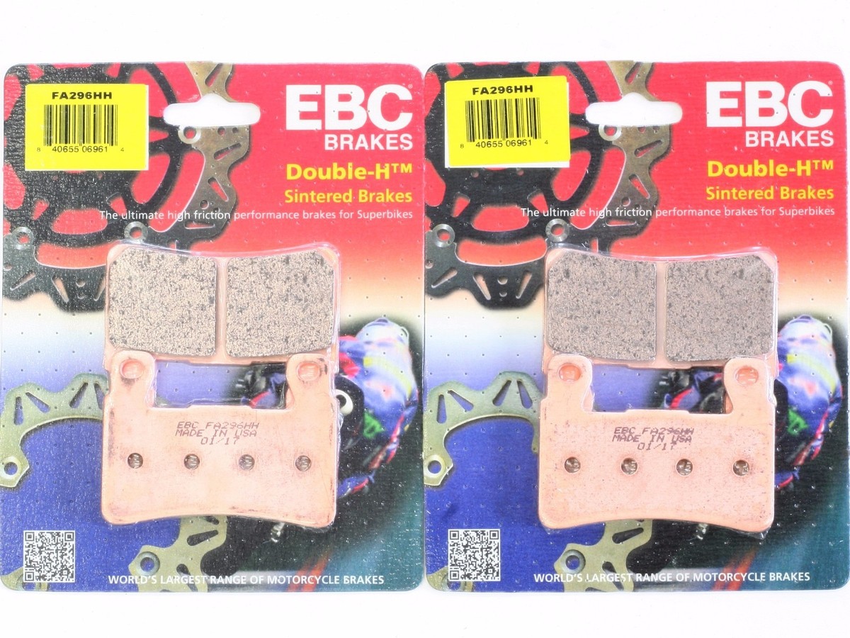 バッチ EBC Kawasaki ZX-6R 07-12 Double-H Sintered Metal Front Brake