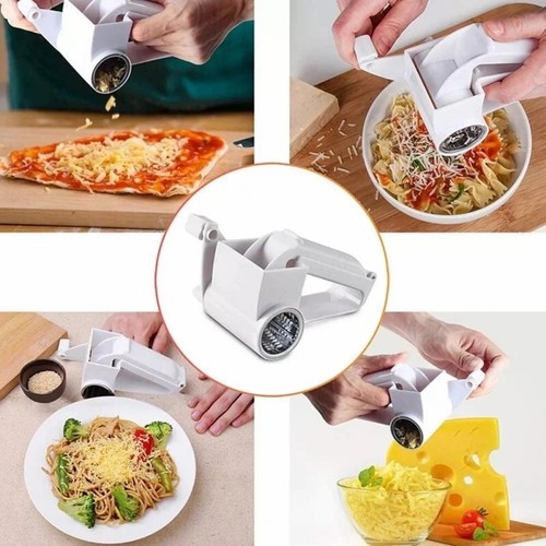 Olive Garden Rotary Parmesan Cheese Grater Stainless Steel Drum Freeshipping New - Picture 6 of 14