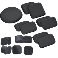19PCS Helmet Protective Pads Accessories for Fast Mich ACH USMC PASGT Helmet
