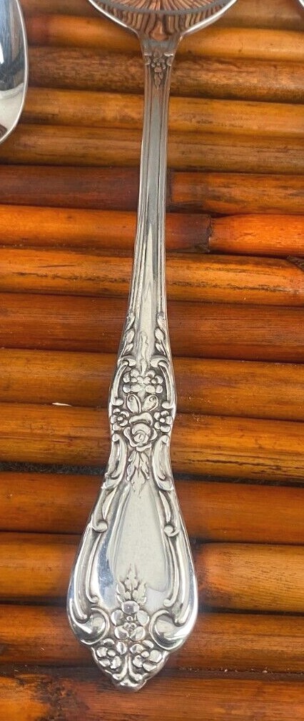 ONEIDA ヴィテージ　アンティーク 1938 Surf Club Ocean Waves Silverplate Oneida Ltd 1881 Rogers,101