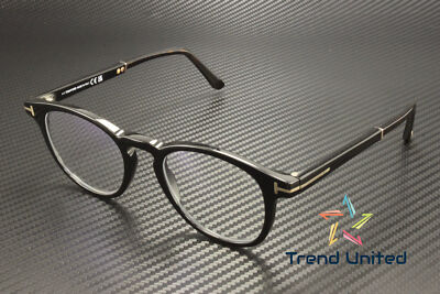Tom Ford FT5891 B 005 Plastic Black Other 49 mm Unisex Eyeglasses