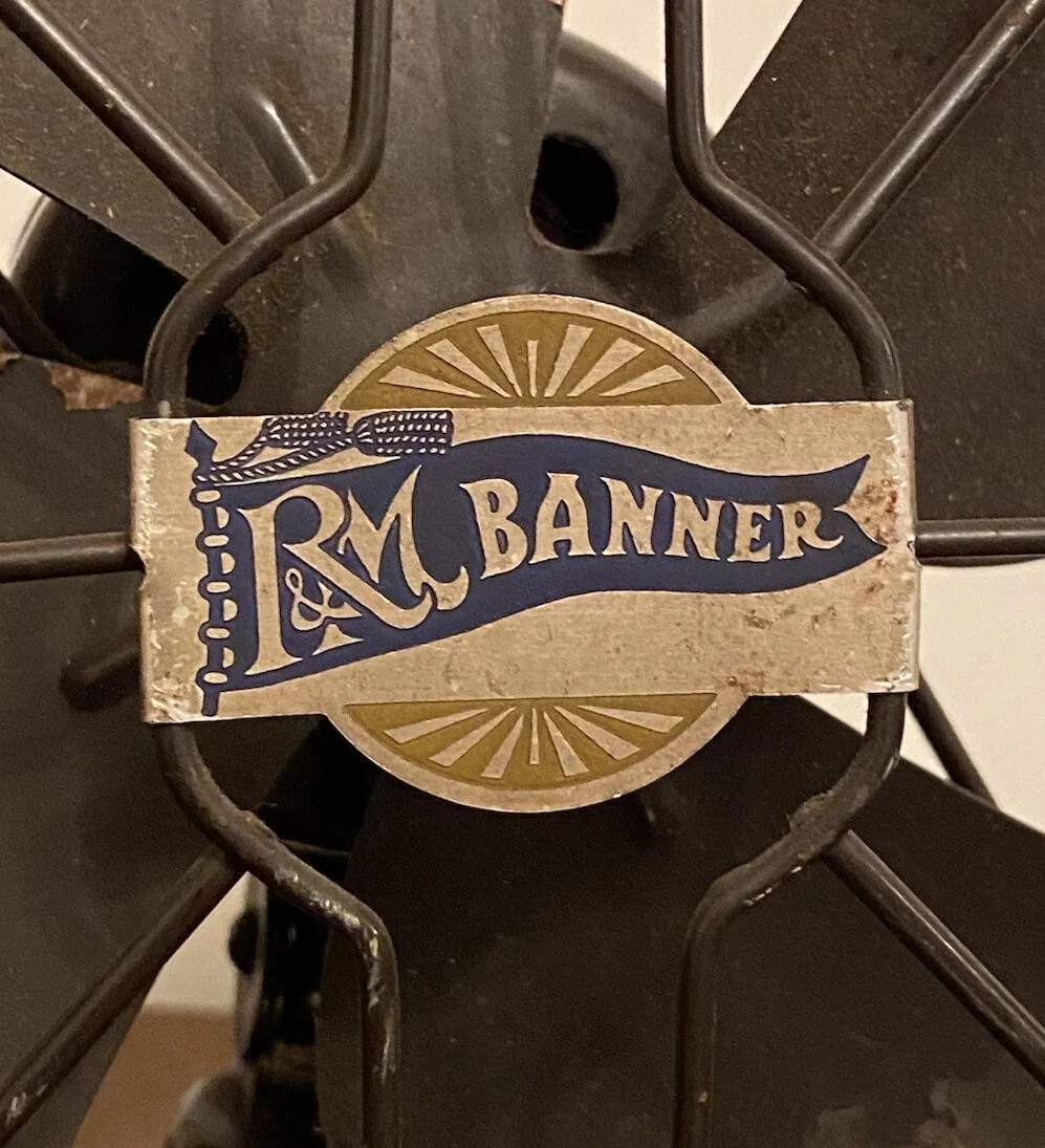 50s VINTAGE GENERAL ELECTRIC BANNER | alfasaac.com