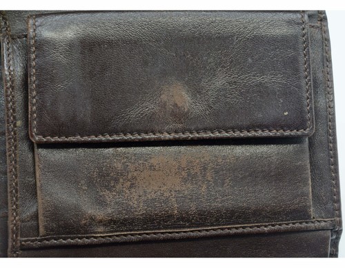 FENDI Zucca Canvas & Leather Bifold Wallet Purse Women's Accessories Used Italy - Picture 10 of 12