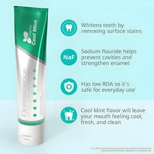 teeth Whitening Toothpaste - Pack of 1 - Fluoride Oral Care - 4.7 Oz - Cool M...