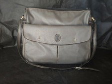 Borsa in pelle TRUSSARDI 24 ore borsa da lavoro made in Italy VINTAGE