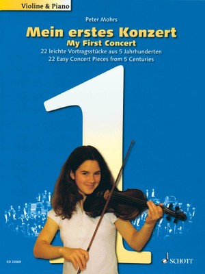 My First Concert 22 Easy Concert Pieces Violin and Piano Sheet Music 049044751