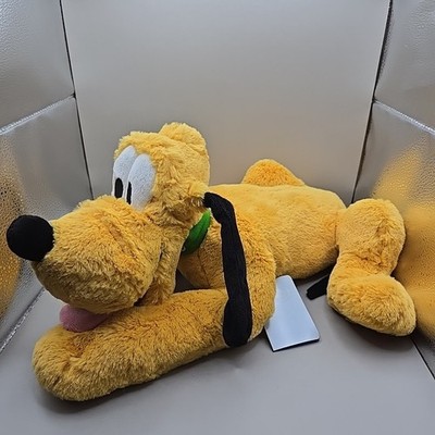 NEW With Tags 16'' Pluto Soft Plush Disney Store Genuine Original Authentic