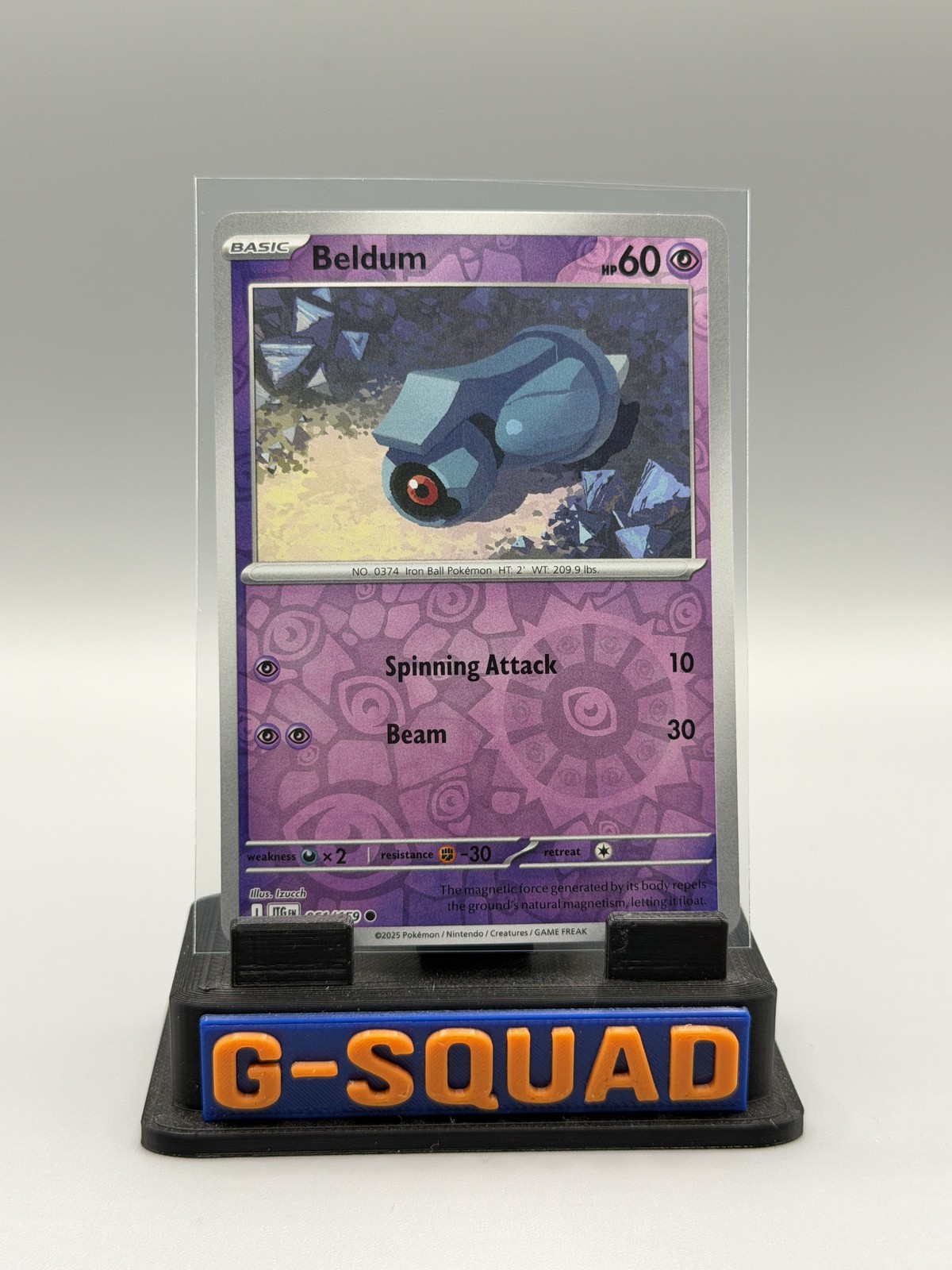SV09: Journey Together #061/159 Beldum Reverse Holo