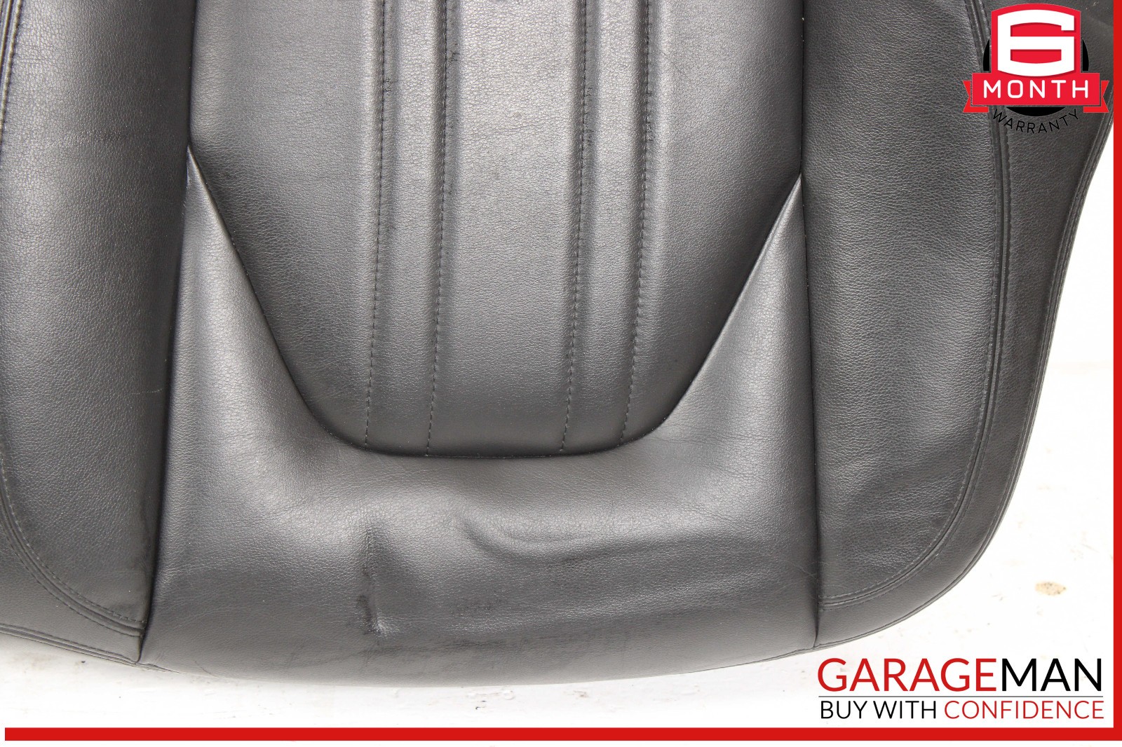 14-22 Maserati Ghibli M157 Rear Seat Cushion Lower Bottom Black OEM