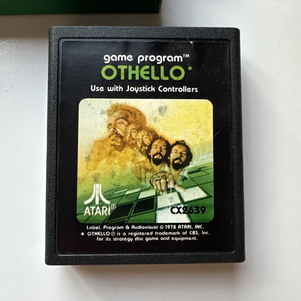 Othello (Atari 2600, 1980) CX2639 - CIB - Complete in Box + Manual + Cover - Image 2 of 4