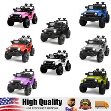 Kids Truck Electric Ride-on Truck Toy for Toddlers with Remote Control 12V