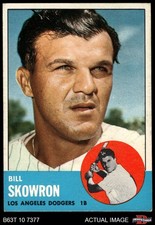 1963 Topps #180 Bill Skowron Dodgers 3.5 - VG+
