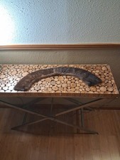 VINTAGE LONG DARK BROWN MINK COLLAR