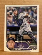 2023 Topps #41 Brian Serven Rookie Colorado Rockies RC