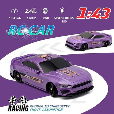 1:43 RC Drift Racing Car 2.4G High Speed 4WD Remote Control Mini
