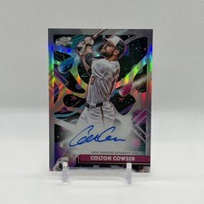 2025 Topps Chrome Cosmic | Colton Cowser | On Card Auto CCA-CC | Orioles