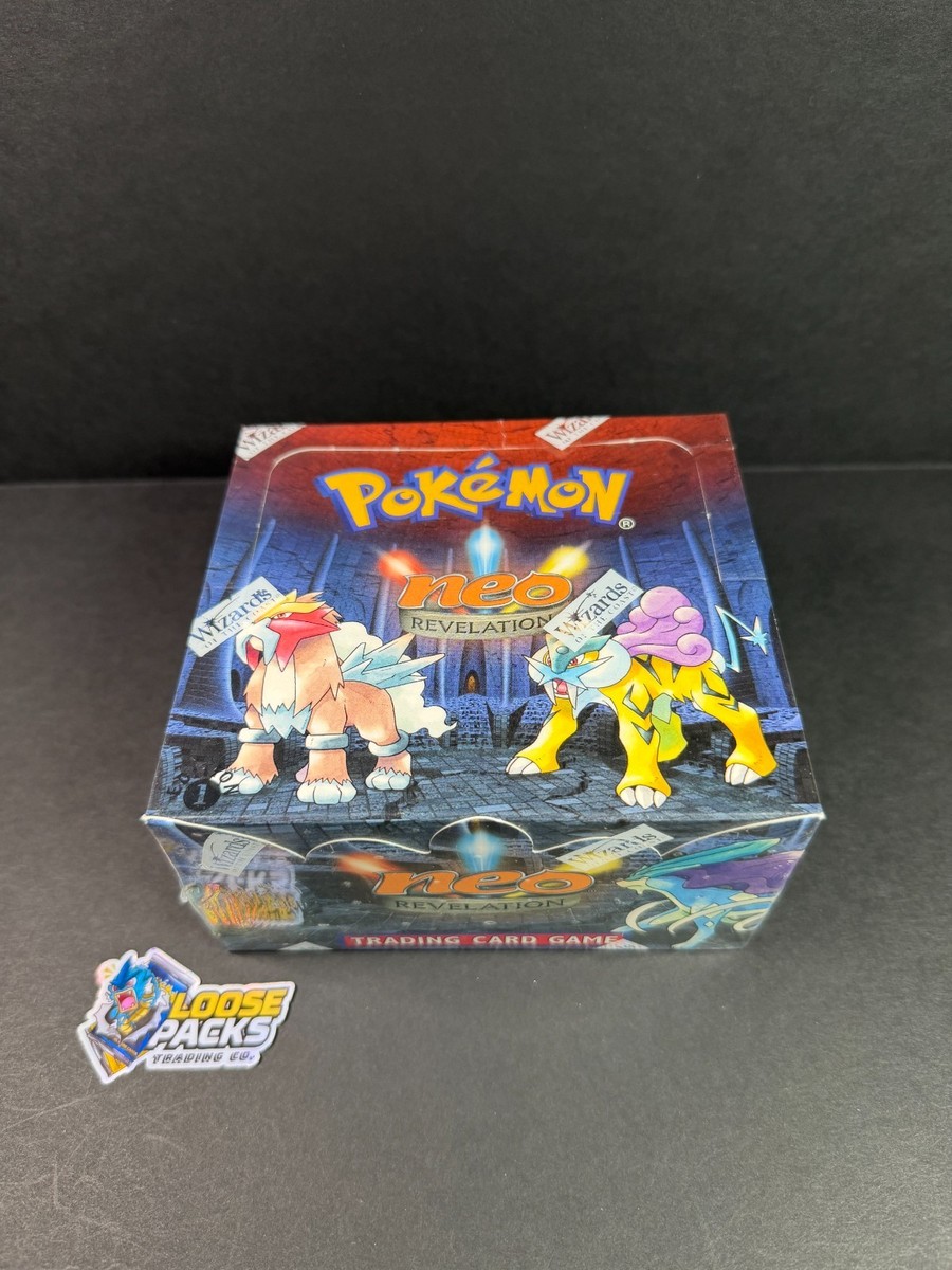 1st edition neo revelation booster box Revelations First English WOTC Pokemon Trading Card Proxie Neo