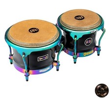 7-inch 8 1/2-inch Spectrum Series Bongos Phantom Black