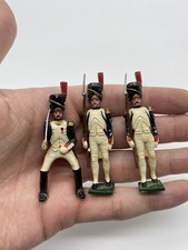 Vintage Napoleonic French Grenadier Figure Lot Painted