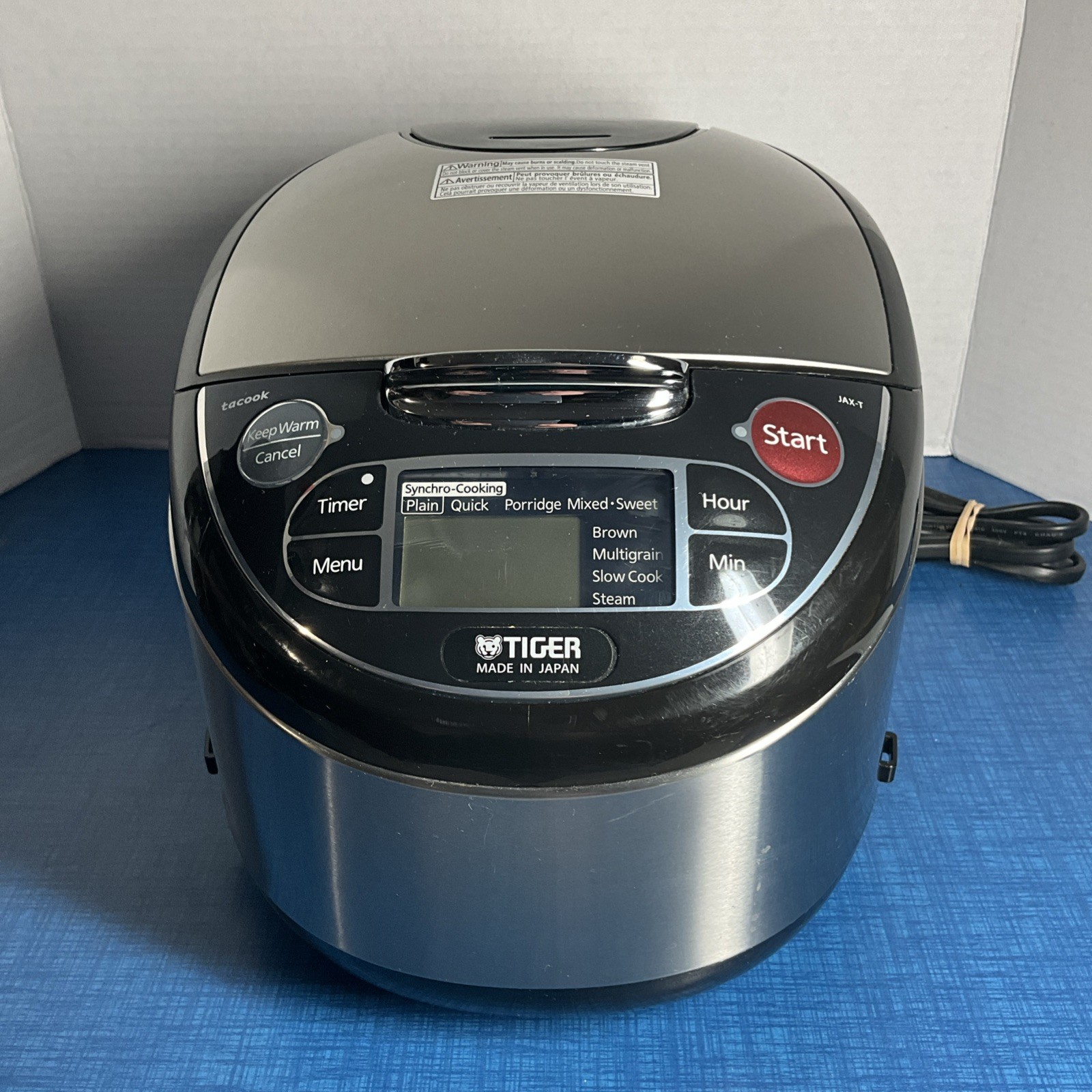 Warmer 5.5-cup Stainless Steel Tested Working Japan