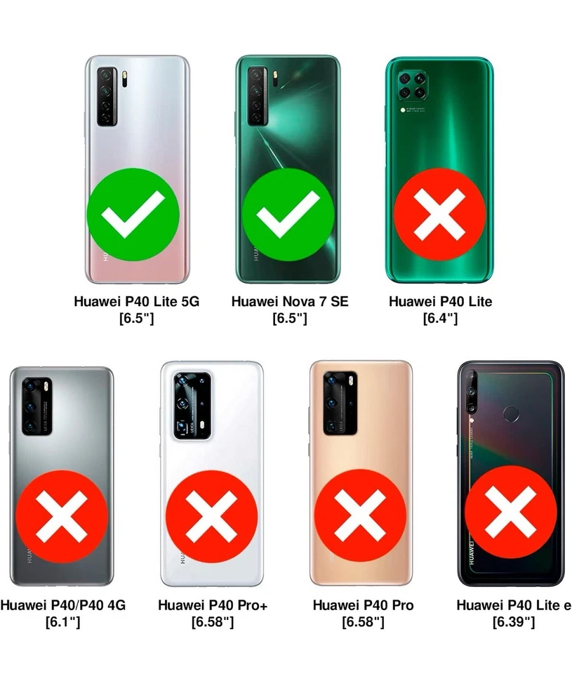 COVER TRASPARENTE PER HUAWEI P40 LITE 5G CUSTODIA FRONTE RETRO IN SILICONE 360 - Immagine 4 di 4