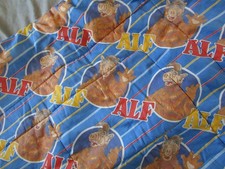Vintage ALF Twin Comforter 1987 1988 Alien Productions Bedding Blanket Rare