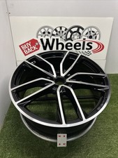 23” Mercedes GLS580 FRONT 23x9.5 OEM Wheel Rim Black Machined 20-24 85809 OE