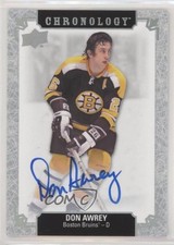 2018-19 Upper Deck Chronology Franchise History Don Awrey #FH-BO-DA Auto 0r4