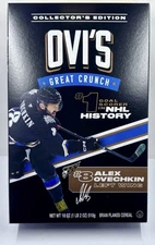 Ovi Great Crunch Cereal NEW Limited Collectors Edition - Ovechkin Capitals